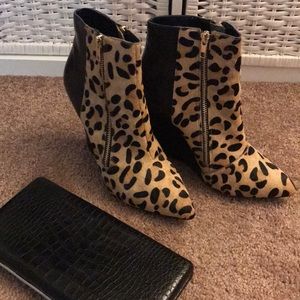 Steve Madden Leopard Booties
